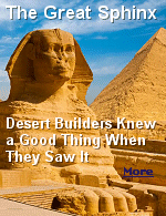 While the Great Sphinx of Giza has its mysteries, what it originally looked like and why it was made, it is believed that the 66-foot-tall (20-meter-tall) statue was carved out of a single piece of limestone. The original theory that wind had shaped a yardang into the Sphinx's formation was first featured in a 1981 Smithsonian Magazine article by El-Baz titled ''Desert Builders Knew a Good Thing When They Saw It.''